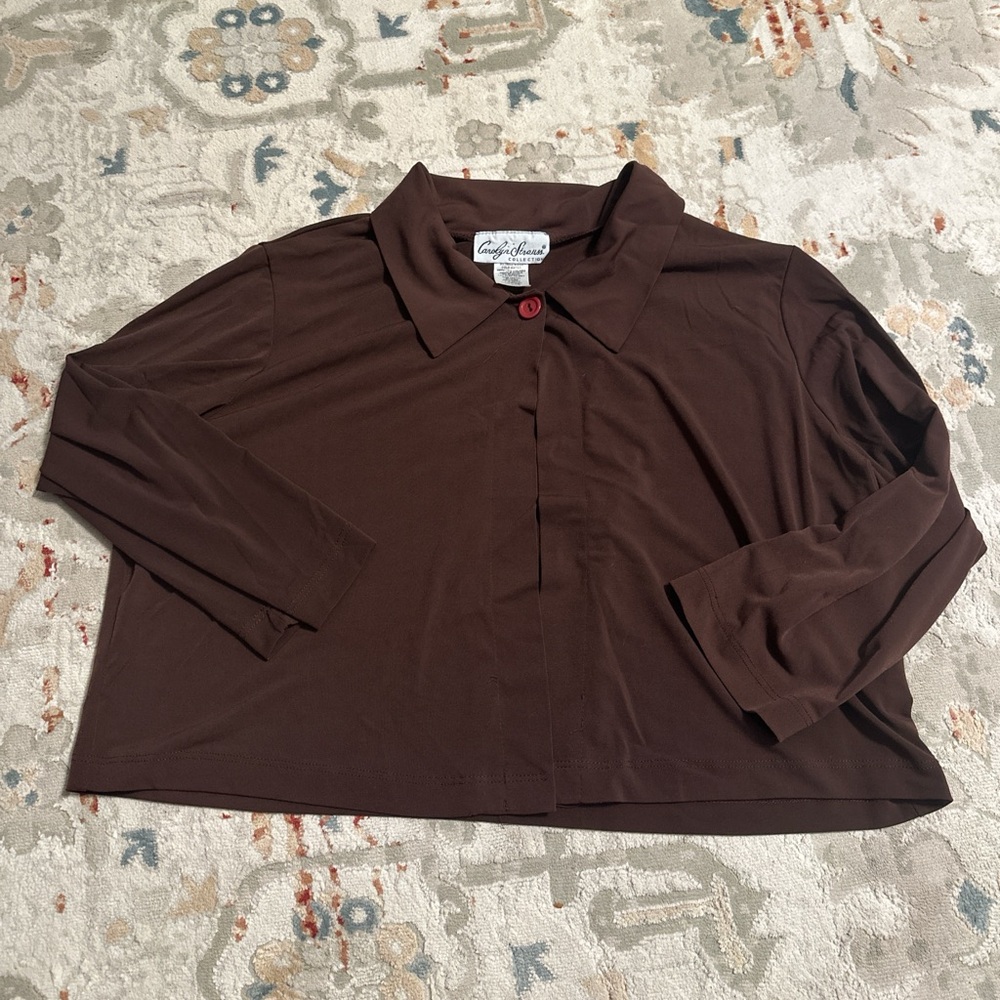 Vintage brown cardiganan